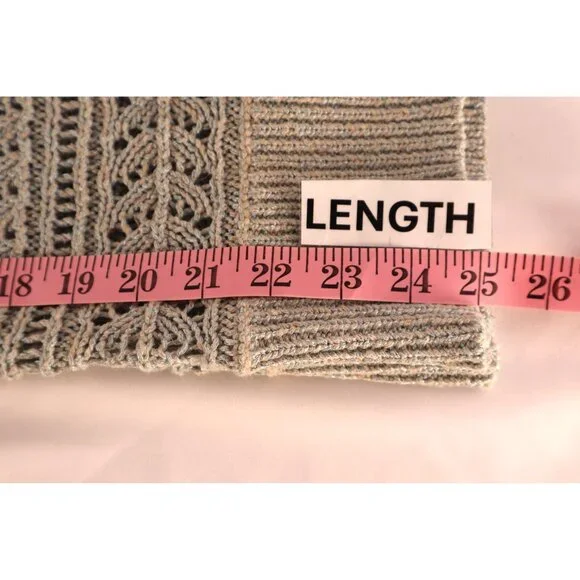 White House Black Market Open Knit V-Neck Sweater‎ Size XS - Picture 8 of 9